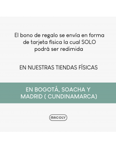 Bono de regalo tarjeta... 2