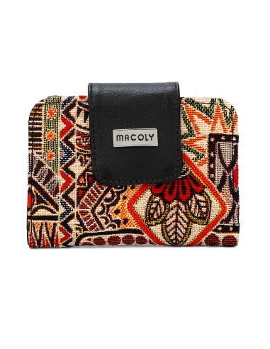 Billetera mini macoly A018 cuero