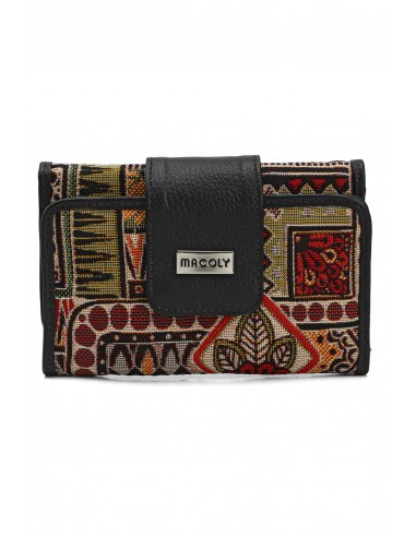 Billetera mediana macoly A016 cuero