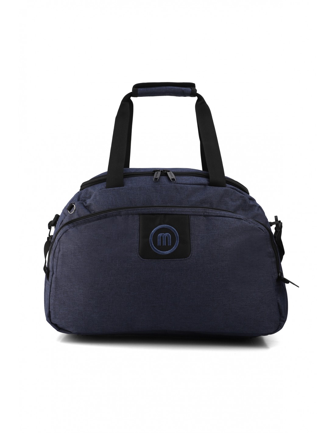 Maleta mediana 262 lona naranja y negro