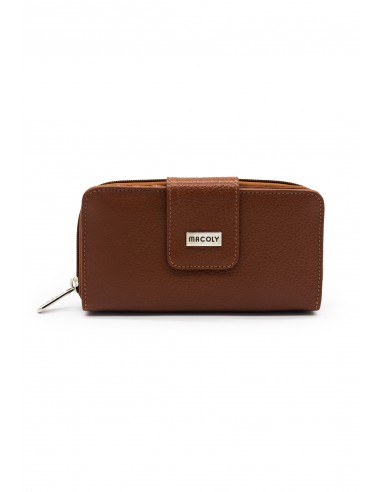 Billetera Grande macoly A011 Cuero