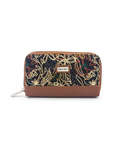 Billetera Mediana Macoly A03 cuero