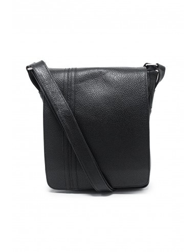 Bolso Manos Libres 1021 Cuero Negro liso