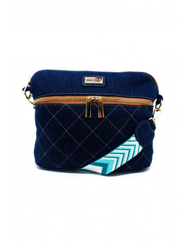 Bolso Manos Libres M406 Jean x reata oro