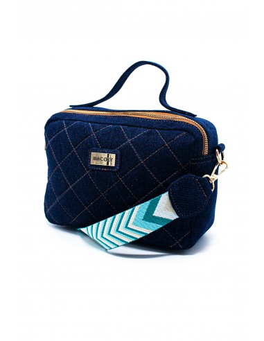 Bolso Manos Libres M401 Jean x reata oro