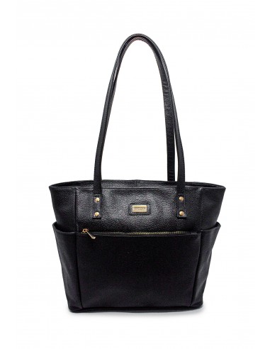 Bolso De Hombro m735 Cuero negro liso