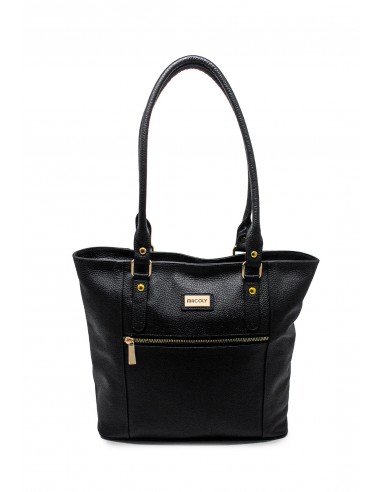 Bolso De Hombro 1024 Cuero negro liso