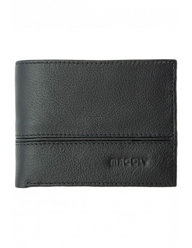 Billetera Hombre 079 Cuero Negro